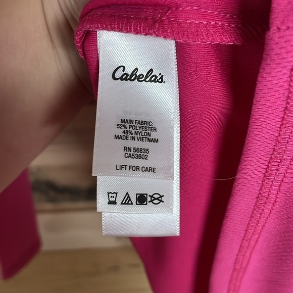 Cabela’s size 2XL insect defense hot pink lightweight hoodie - Picture 7 of 8
